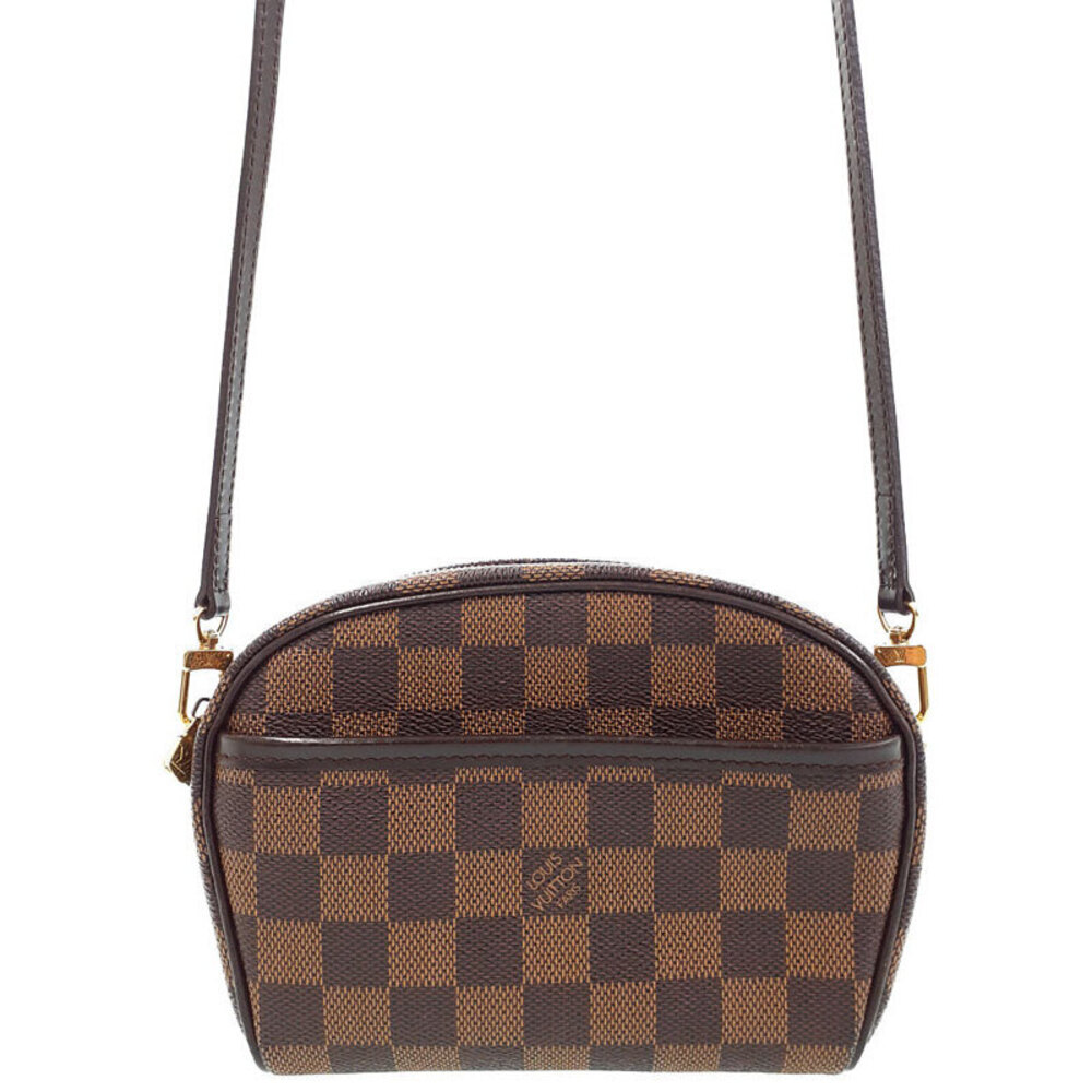 Louis Vuitton Damier Ebene Brown Pochette Ipanema Shoulder Bag